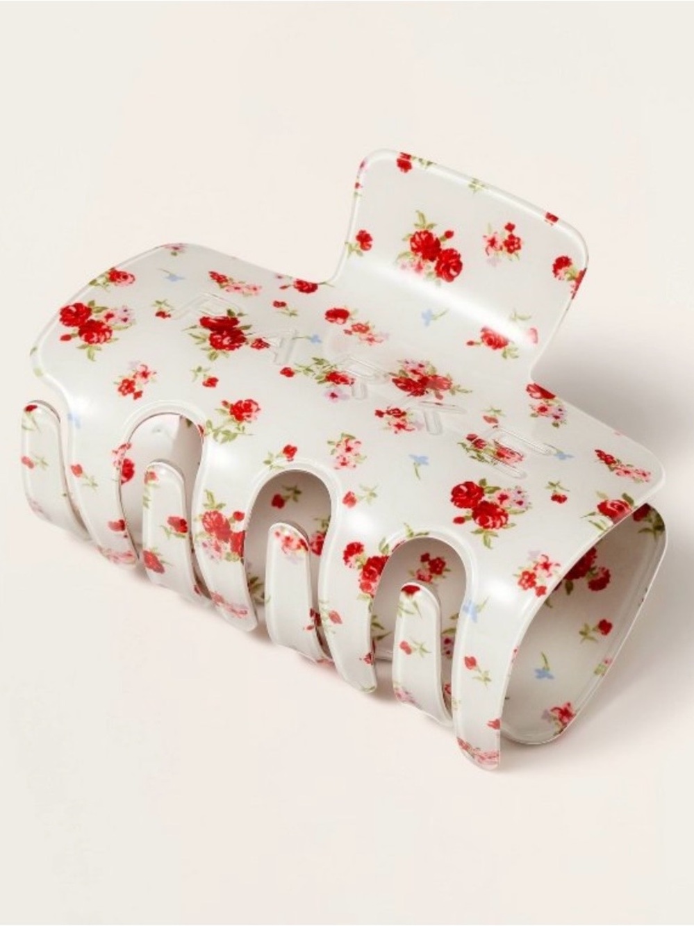 PARKE x Target Claw Clip - Cream Floral